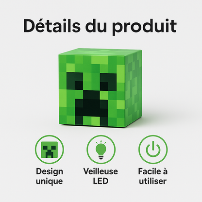 Creeper lampe de nuit